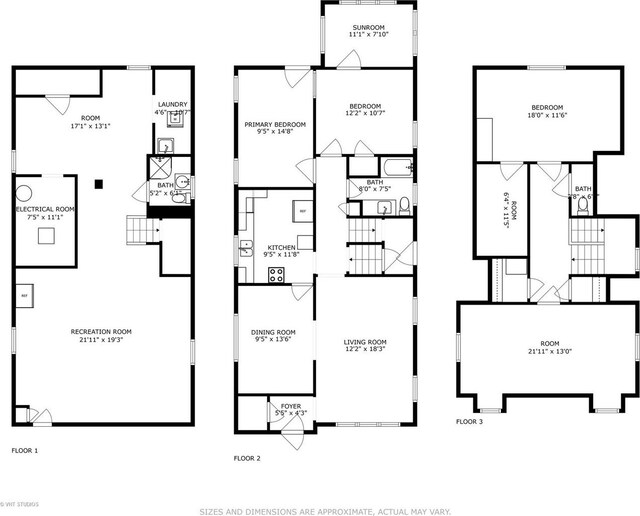 10238 S Vernon Ave, Chicago, IL 60628 - floor plan / room layout