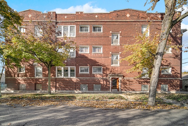 view of building exterior with central AC unit