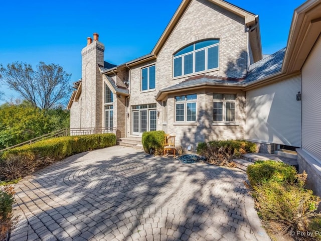 view of rear view of house