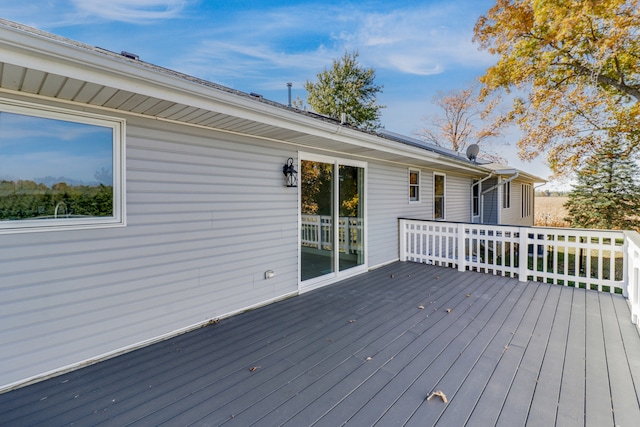 view of deck