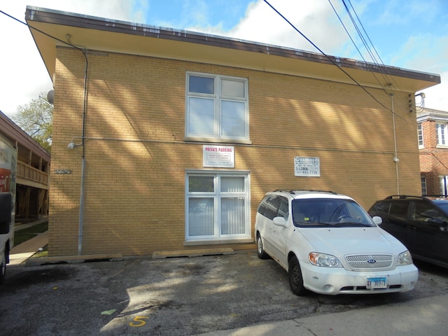 view of rear view of property