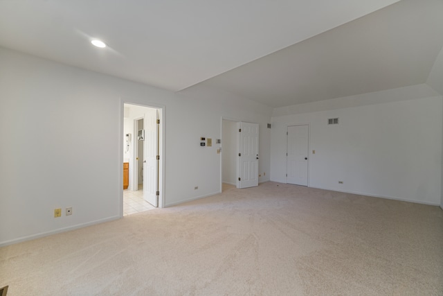 interior space with light carpet