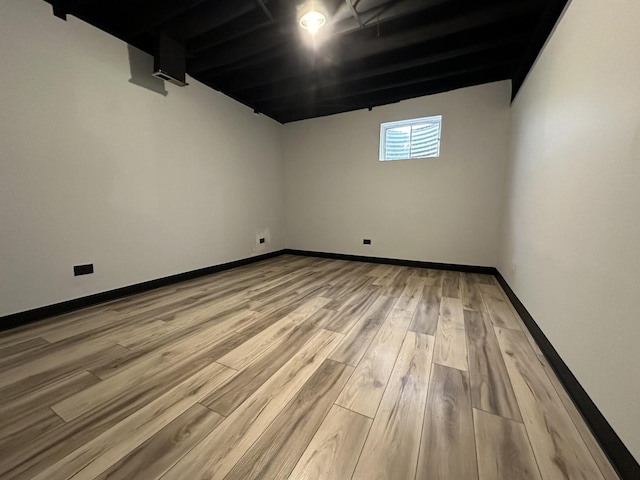 225 Pleasure Dr, Mundelein, IL 60060 - unfurnished room with baseboards and wood finished floors