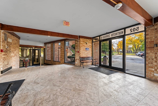 view of building lobby