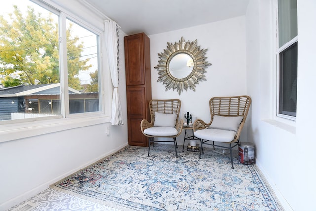 view of sitting room