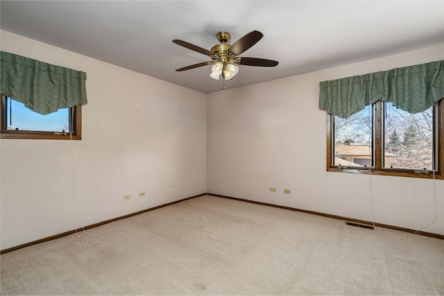 1617 Cimarron Dr, New Lenox, IL 60451 - unfurnished room with healthy amount of natural light, carpet, and a ceiling fan