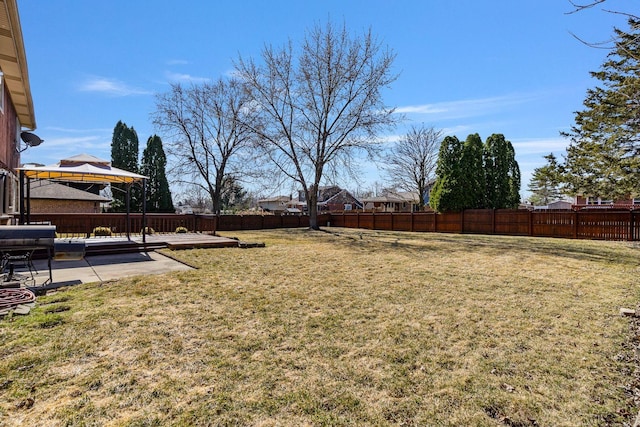 1617 Cimarron Dr, New Lenox, IL 60451 - fenced backyard featuring a patio area and a deck