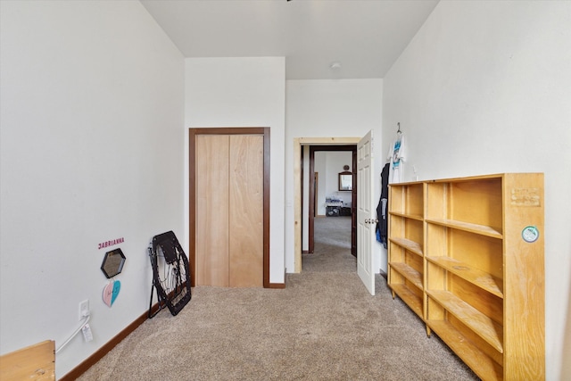 corridor with carpet