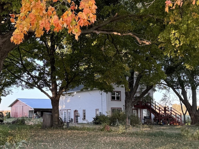 view of side of home