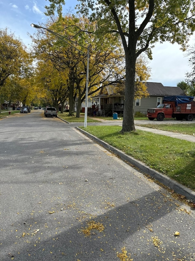 view of road