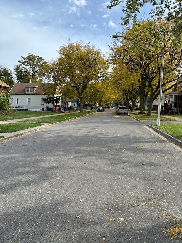 view of road