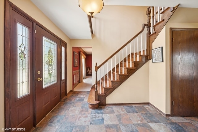 view of entrance foyer