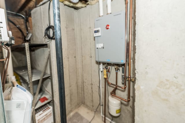 utilities featuring water heater