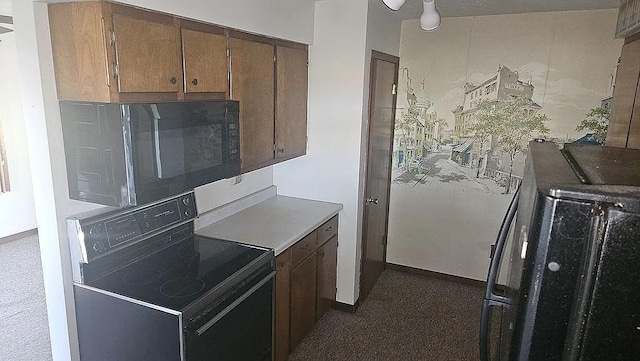 kitchen featuring range with electric cooktop