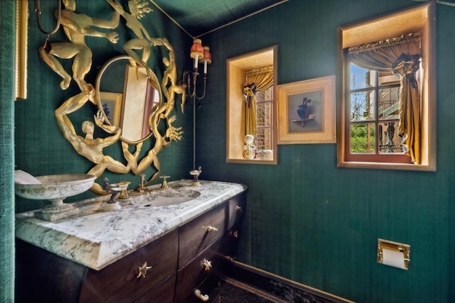 1355 N Astor St, Chicago, IL 60610 - bathroom with vanity