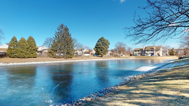 property view of water