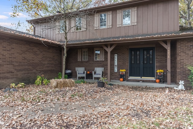 view of exterior entry