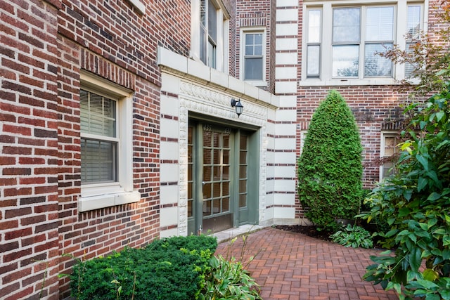 doorway to property featuring a patio area