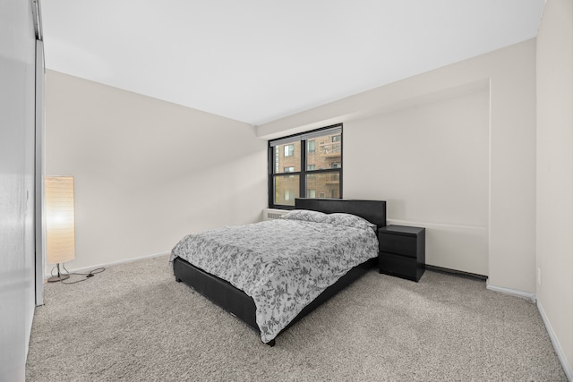 bedroom featuring carpet floors