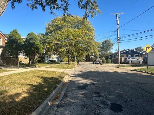 view of street