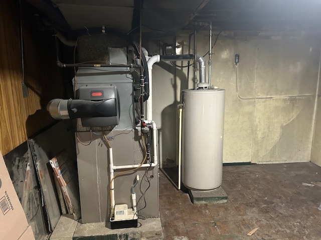 utilities with gas water heater