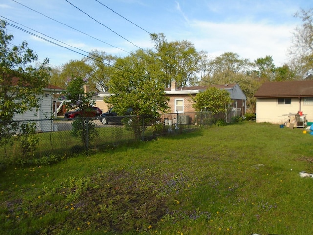 8252 N Octavia Ave, Niles, IL 60714 - view of yard with fence