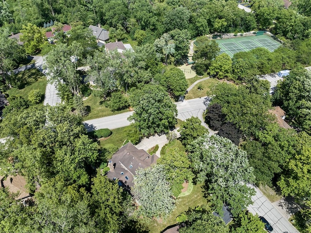 aerial view