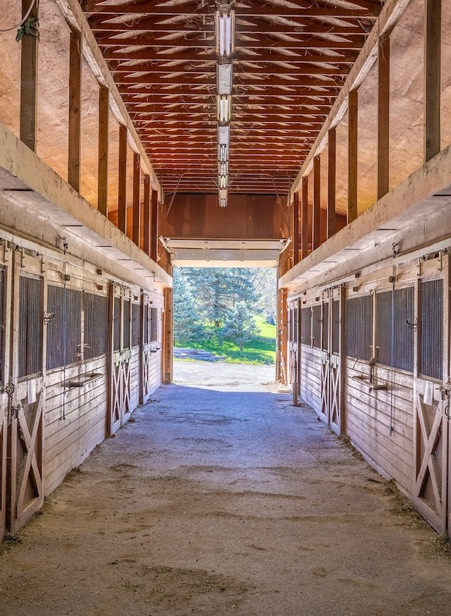 view of stable