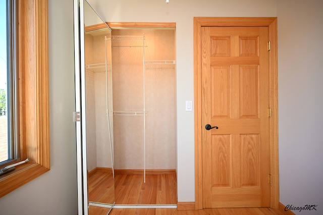 view of closet