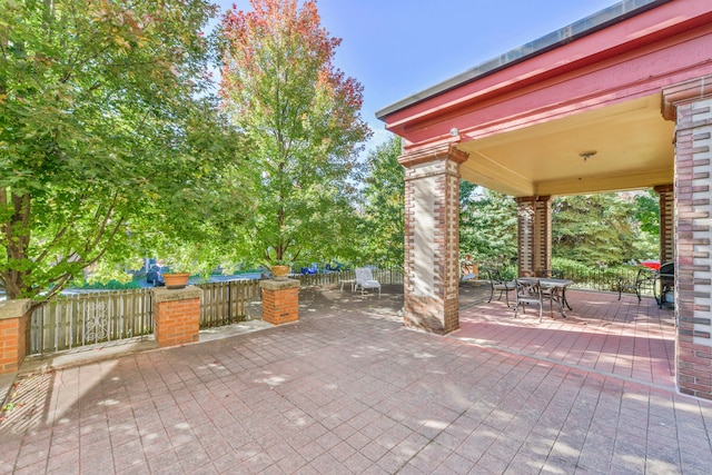 view of patio / terrace