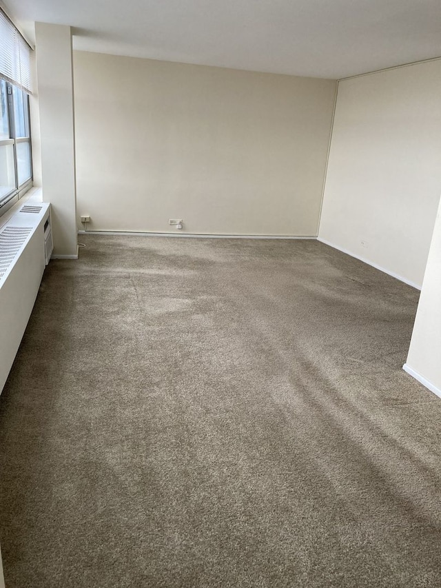 spare room with carpet flooring