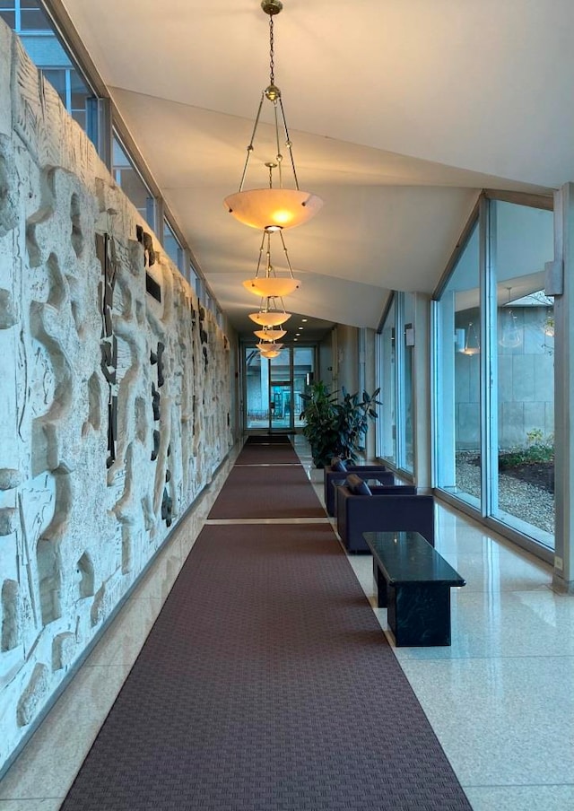 view of community lobby