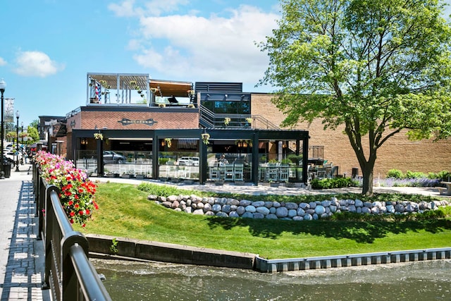 view of property featuring a water view