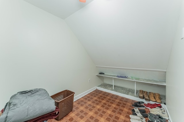 laundry area featuring light parquet floors