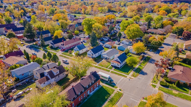 drone / aerial view