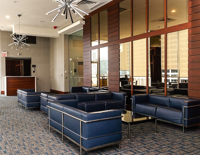 view of community lobby