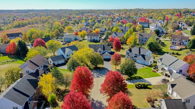 drone / aerial view