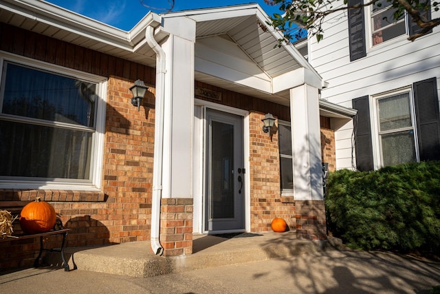 4140 E German Valley Rd, Freeport, IL 61032 - view of exterior entry with brick siding