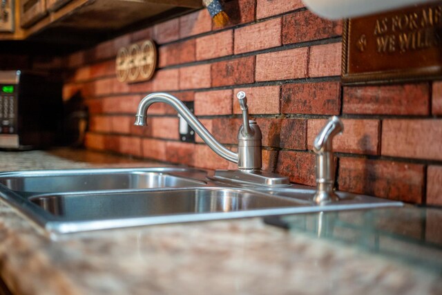 4140 E German Valley Rd, Freeport, IL 61032 - kitchen view of stainless steel countertops and a sink