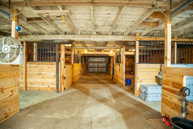 view of stable