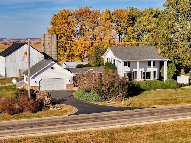 4140 E German Valley Rd, Freeport, IL 61032 - aerial view of property and surrounding area