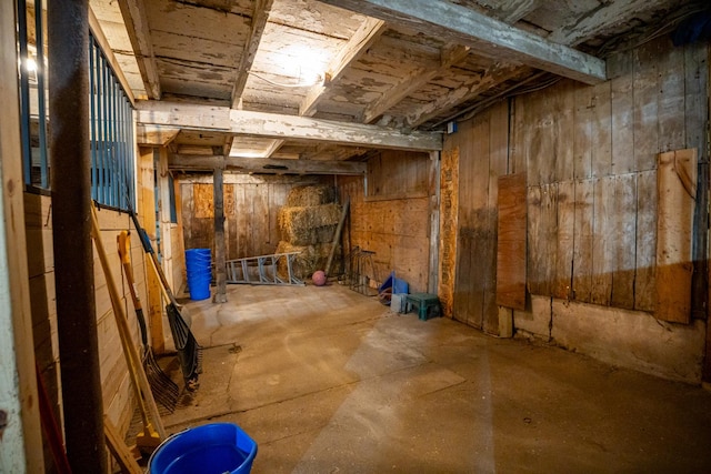 4140 E German Valley Rd, Freeport, IL 61032 - view of unfinished below grade area