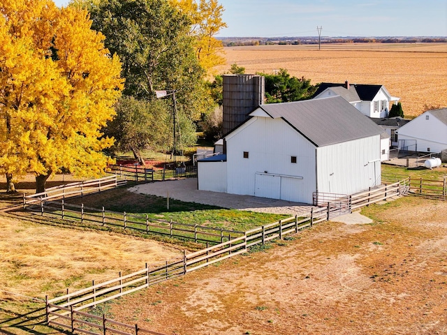 4140 E German Valley Rd, Freeport, IL 61032 - aerial view of sparsely populated area