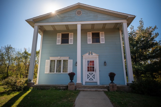 view of front of house