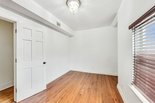 interior space featuring light hardwood / wood-style flooring