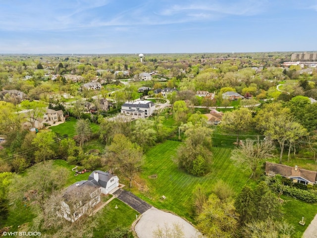 6430 Thurlow St, Willowbrook, IL 60527 - drone / aerial view of a tree filled landscape