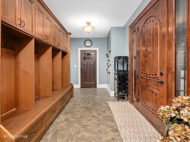 view of mudroom