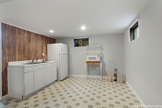 laundry room with sink