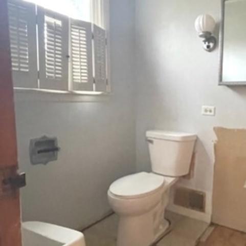 bathroom with toilet