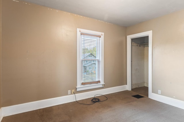 unfurnished bedroom with carpet